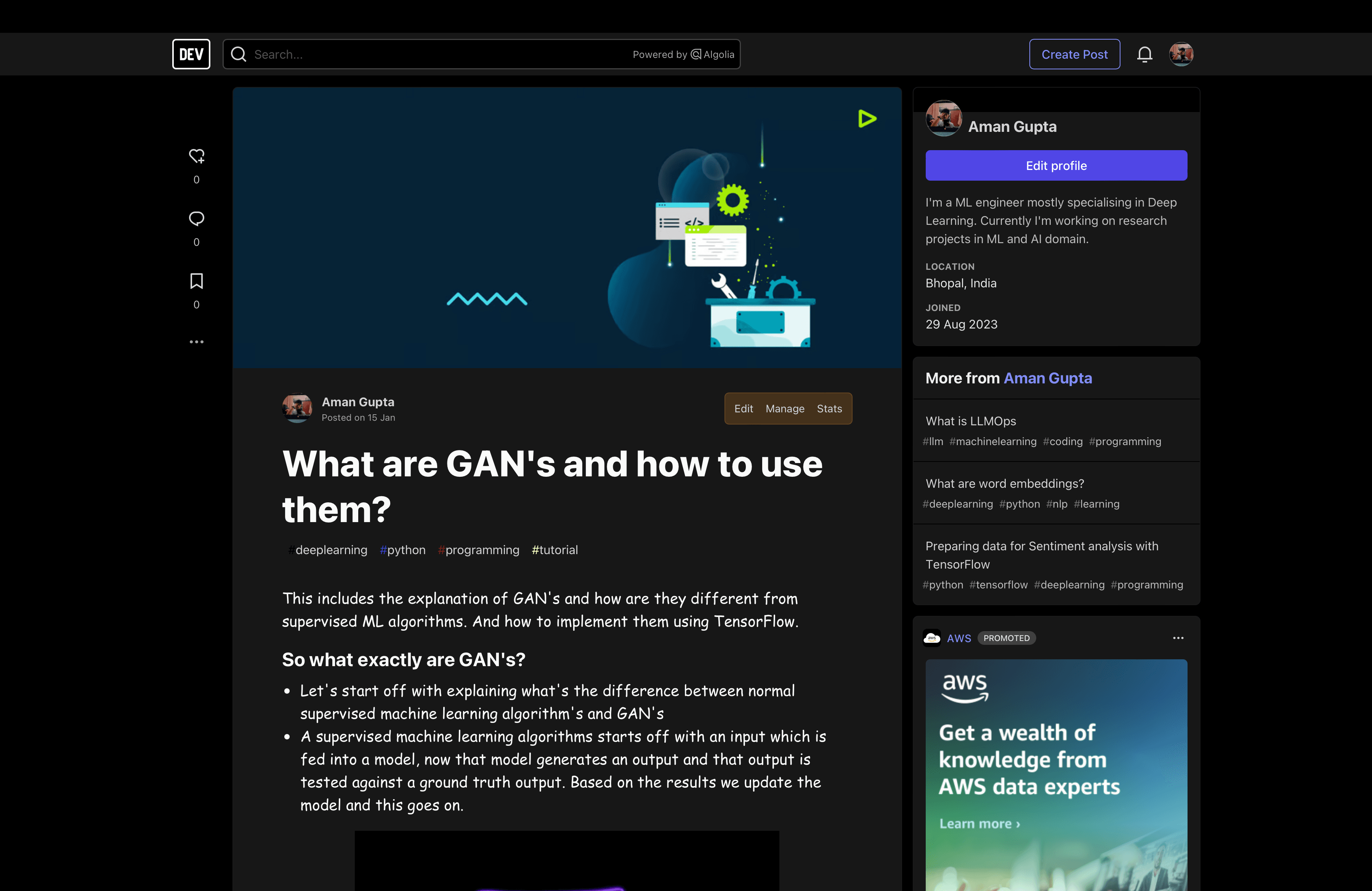 What are GAN's?